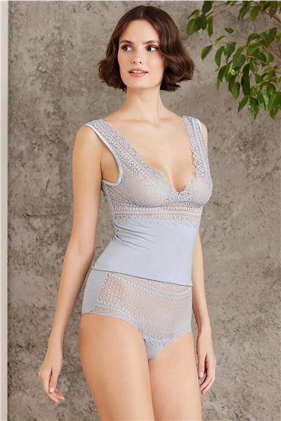 Pierre Cardin 335 Kadın Atlet Külot Takım-Mist