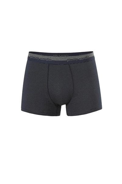 Pierre Cardin 370 Erkek 3lü Boxer-Lacivert&Gri