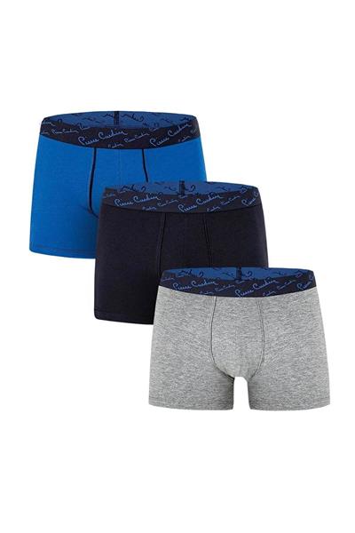 Pierre Cardin 385 Erkek Renkli  3lü Boxer-Mix