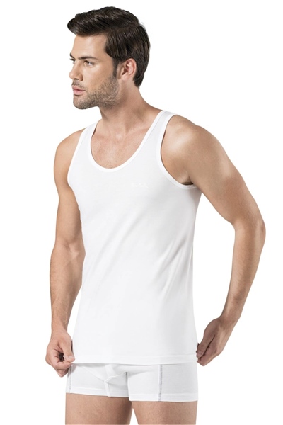 Pierre Cardin 400 Erkek 2li Atlet-Beyaz