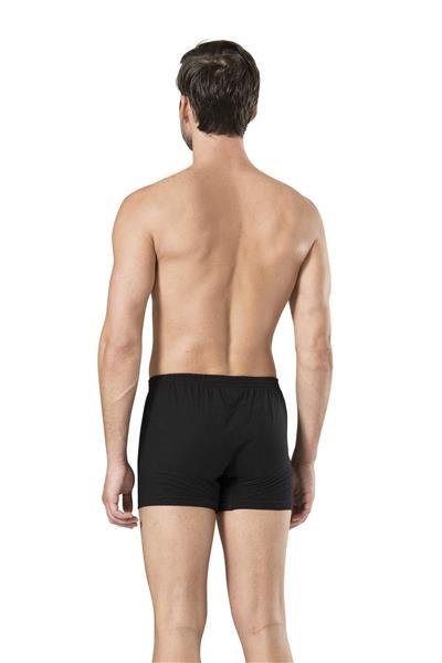 Pierre Cardin 425 Erkek %100 Pamuk Penye 2li Boxer-Siyah