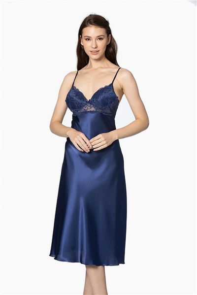 Pierre Cardin 4370 Gecelik Sabahlık Takım - Lacivert