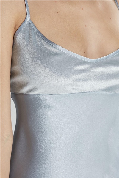Pierre Cardin 440 Kadın İp Askılı Şort Takım-Mist