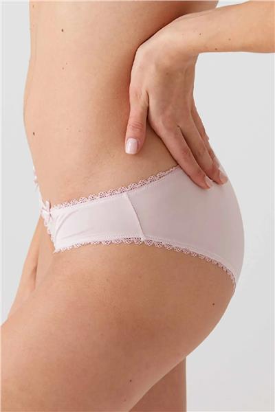 Pierre Cardin 4560 Kadın Pudra Dantelli Sütyen Külot Takım -Pudra