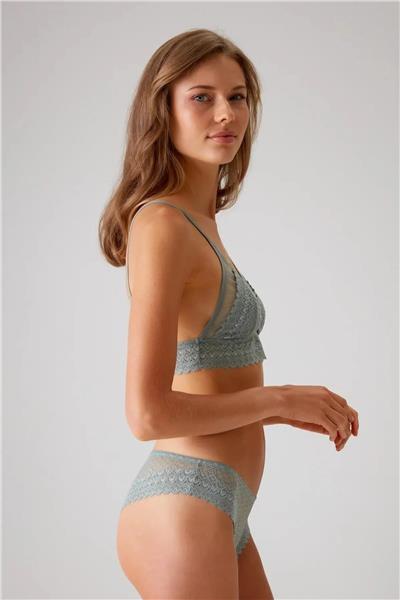 Pierre Cardin 4834 Kadın Bralet Sütyen Külot Takım-Mint
