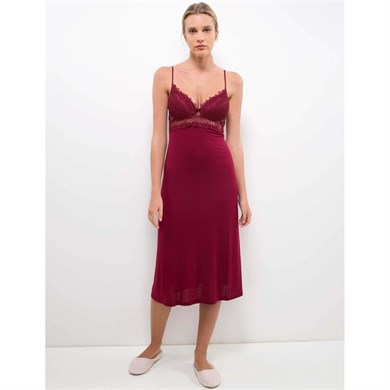 Pierre Cardin 5045 Penye Altılı Takım - Bordo
