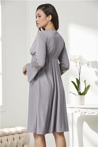 Pierre Cardin 5325 Kadın Penye Dantelli 6lı ÇeyizlikTakım-Royal