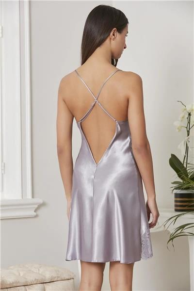 Pierre Cardin 6015 Kadın Dantelli Saten 6lı Set-Royal