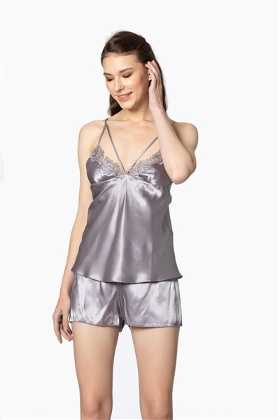 Pierre Cardin 6025 Kadın Saten Altılı Çeyiz Seti - Royal