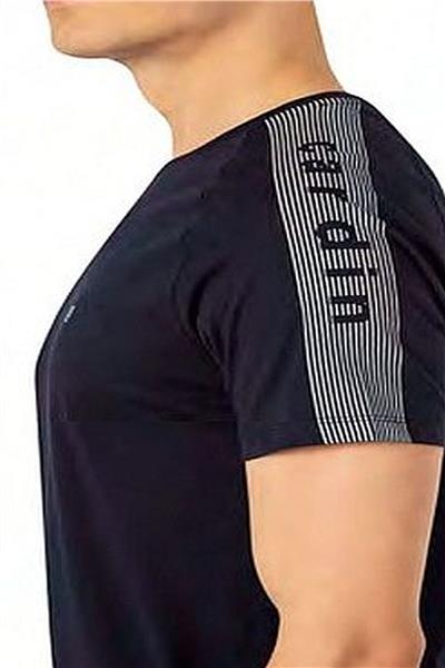 Pierre Cardin 6085 Erkek Kısa Kollu Bisiklet Yaka Pijama Takım-Lacivert