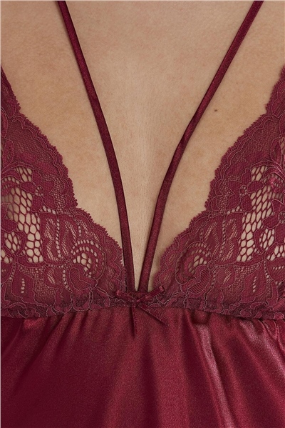 Pierre Cardin 640 Gecelik - Bordo