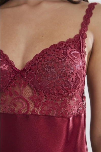 Pierre Cardin 665 Gecelik - Bordo