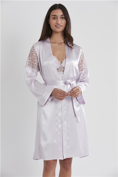 Pierre Cardin 6955 Kadın Saten Altılı Çeyiz Seti - Viola