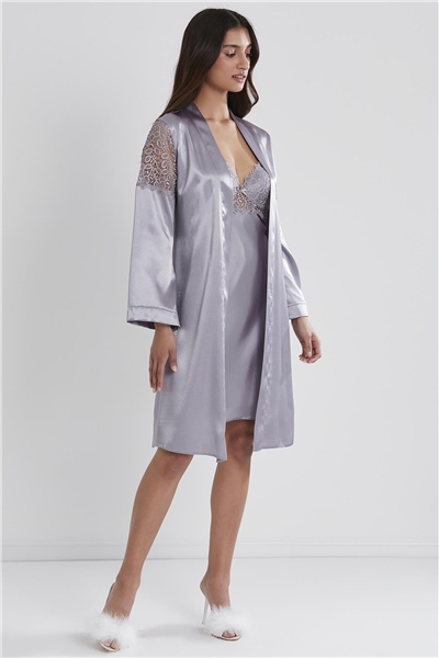 Pierre Cardin 6955 Kadın Saten Altılı Çeyiz Seti - Royal