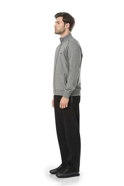 Pierre Cardin 7055 Erkek Uzun Kollu Dik Yaka Eşofman Takımı-Grimelanj