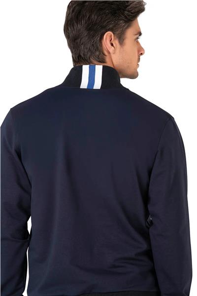 Pierre Cardin 7125 Erkek Uzun Kollu Dik Yaka Eşofman Takımı-Lacivert