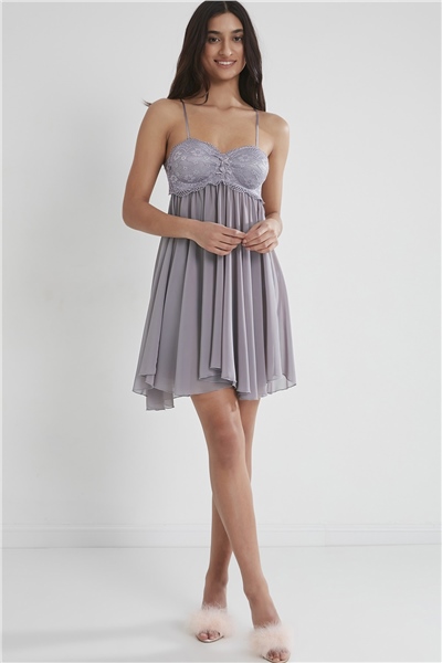 Pierre Cardin 880 Saten Gecelik - Royal