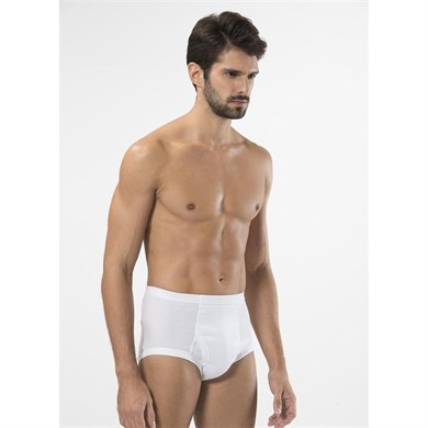 Türen 113 Ribana Erkek Slip  - Beyaz-BEYAZ