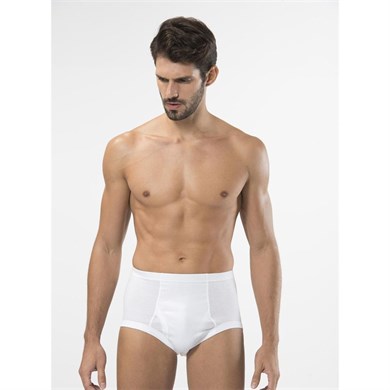 Türen 113 Ribana Erkek Slip  - Beyaz-BEYAZ
