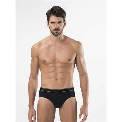 Türen 166 Likralı Erkek Slip - Siyah