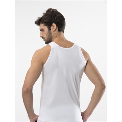 Türen 180 Modal Erkek Atlet - Beyaz