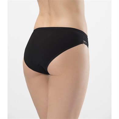 Türen 238 İkili Likralı Fistolu Bikini - Siyah
