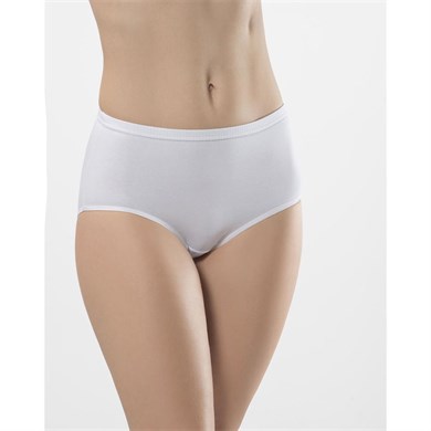 Türen 241 İkili Likralı Biyeli Kom Bikini-BEYAZ