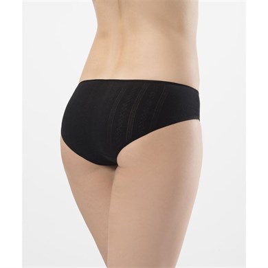 Türen 256 İkili Jakarlı Bikini-SIYAH