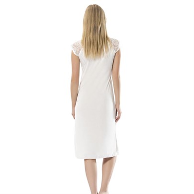 Türen 3123 Gecelik  - Ekru