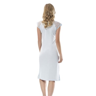 Türen 3123 Gecelik  - Mavi