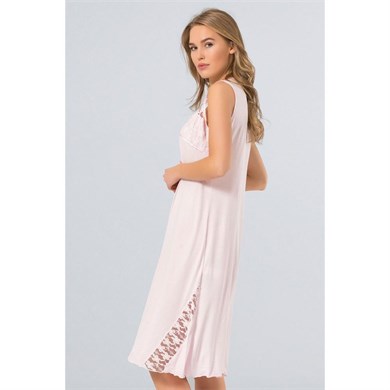 Türen 3124 Gecelik  - Pembe