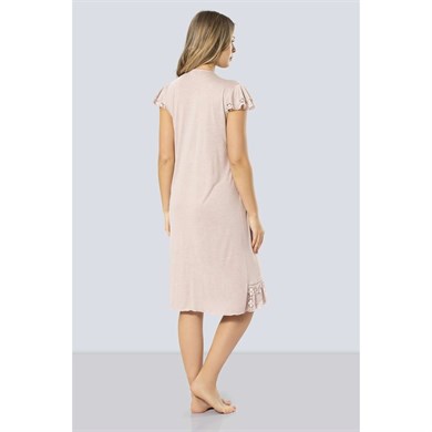 Türen 3284 Gecelik  - Pudra