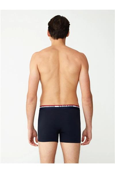U.s Polo Assn. 80489 Erkek Modal 2li Boxer-Lacivert&Antrasit