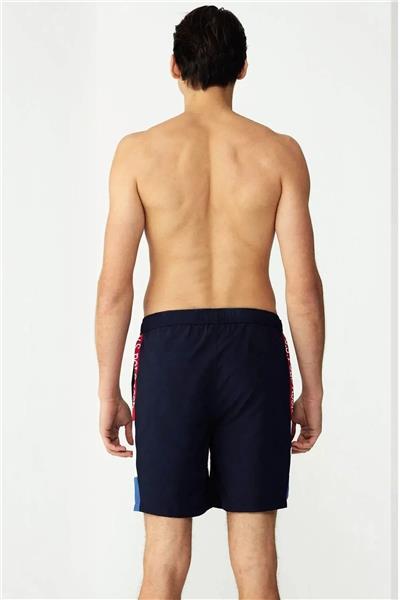 U.s Polo Assn. 23005 Erkek Cepli Uzun Deniz Şortu-Lacivert
