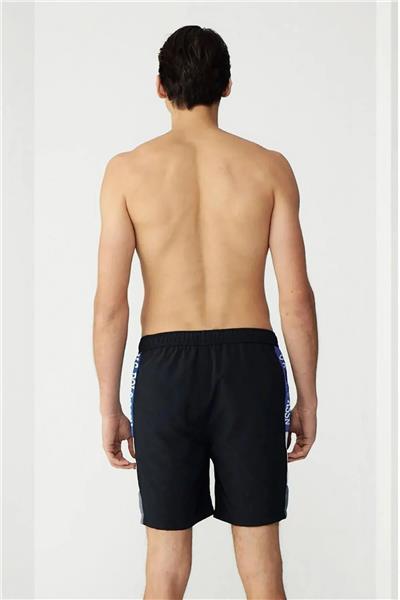 U.s Polo Assn. 23005 Erkek Cepli Uzun Deniz Şortu-Siyah