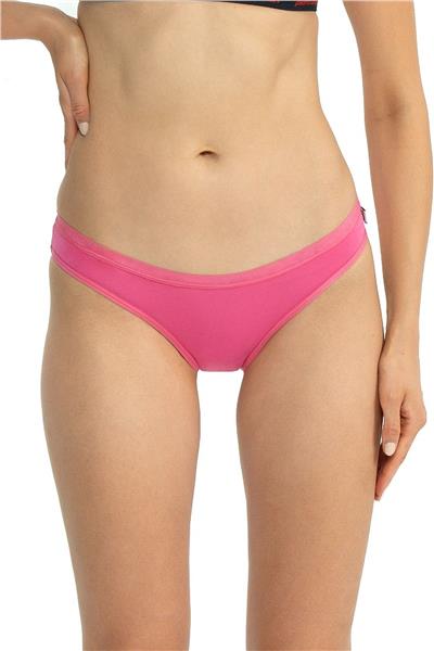 U.s Polo Assn. 66433 Kadın Karışık Desen Pamuklu 3lü Slip Külot-Fuşya