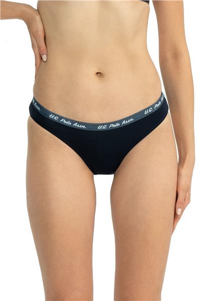 U.s Polo Assn. 66436 Kadın Karışık Desen Pamuklu 3lü Slip Külot-Gülkurusu