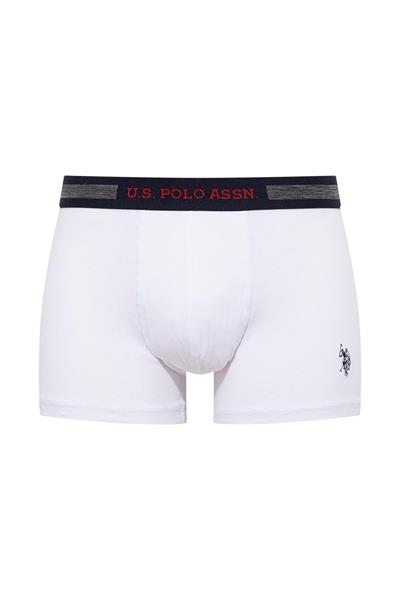 U.s Polo Assn. 90004 Erkek Battal 3lü Boxer-Lacivert&Grimelanj&Beyaz