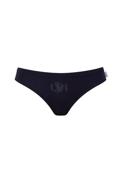 U.s Polo Assn. 66425 Kadın Pamuklu 3lü Slip Külot-Lacivert&Kırmızı&Lacivert