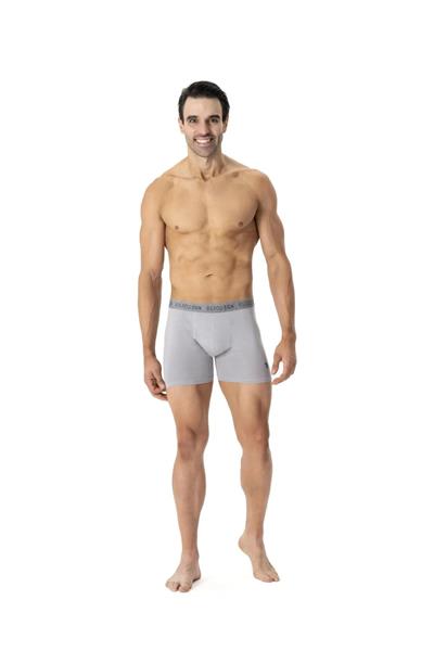 U.s Polo Assn. 80517 Erkek Pamuklu 3lü Boxer-Siyah&Antrasit&Gri