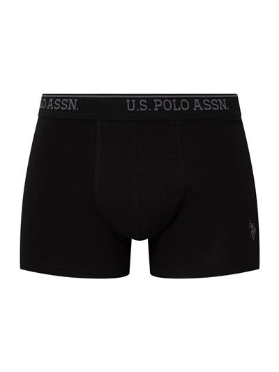 U.s Polo Assn. 90005  Erkek Battal 3lü Boxer-Siyah&Antrasit&Lacivert