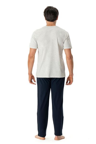 U.s Polo Assn. 18798 Erkek Kısa Kollu Pijama Takımı-Karmelanj