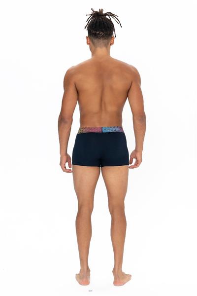 U.s Polo Assn. 80571 Erkek Pamuklu 3lü Boxer-Siyah&Grimelanj&Lacivert