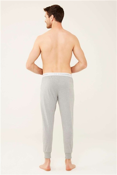 U.s Polo Assn. 18470 Erkek Tek Alt Eşofman-gri