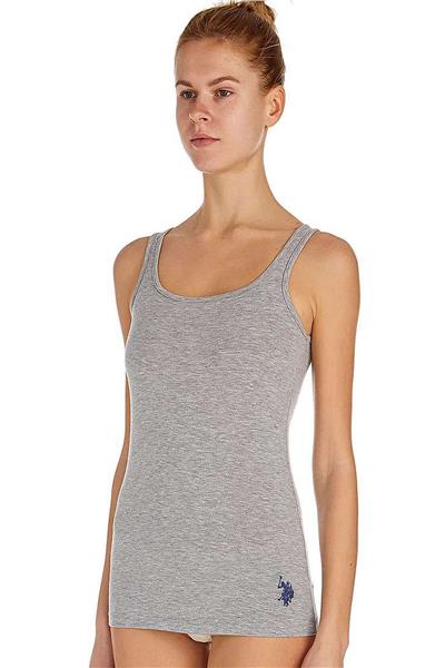 U.s Polo Assn. 66001 Kadın Modal Sporcu Atlet-Grı
