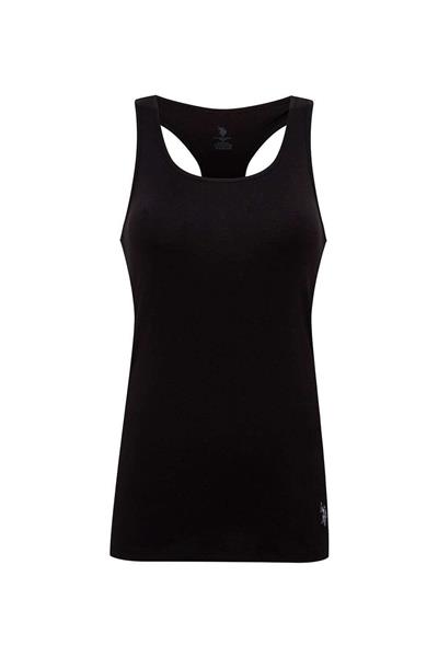 U.s Polo Assn. 66001 Kadın Modal Sporcu Atlet-Siyah