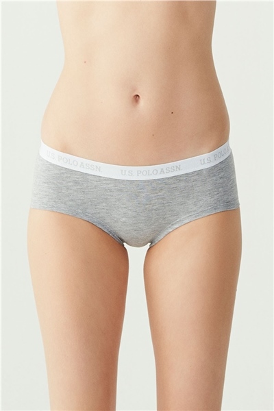 U.s Polo Assn. 66115 Kadın 3 Lü Şort Külot-Lacivert&Fuşya&Beyaz