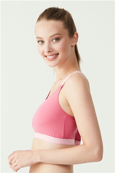 U.s Polo Assn. 66117 Çapraz Askılı Büstiyer-Fuşya