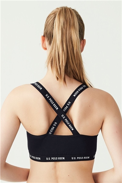 U.s Polo Assn. 66117 Çapraz Askılı Büstiyer-Lacivert