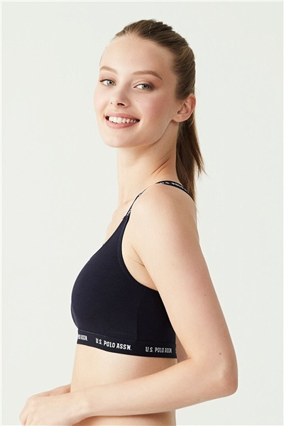 U.s Polo Assn. 66117 Çapraz Askılı Büstiyer-Lacivert